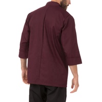 Vêtements de Chef de Restaurant professionnel pour hommes, uniformes de travail de cuisine à manches longues, manteaux de restauration