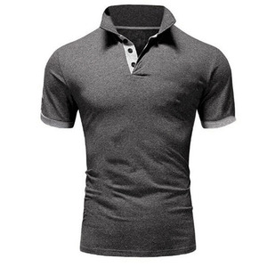 เสื้อโปโลพิมพ์ลายโพลีเอสเตอร์สำหรับผู้ชาย แบบสปอร์ต รับผลิตตามสั่ง (OEM) ไซส์ใหญ่ แห้งเร็ว เหมาะสำหรับการแข่งขัน ขายส่ง - Product Image 3