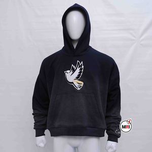 Sudadera con Capucha para Hombre de Tela Gruesa con Bordado 3D de Alta Calidad, Sudadera Oversize con Hombros Caídos y Bordado Personalizado, Toalla Personalizada - Product Image 3