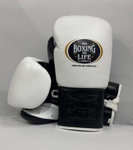 Guantes de Boxeo Profesionales No Boxing Noo Life, de Cuero Vacuno con Cordones, Acolchado Grueso de 4 Capas, Protección Completa para los Dedos, Absorción de Humedad - Product Image 4