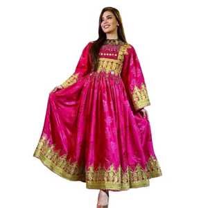 Vestidos Afganos Kuchi para Mujer, Venta al por Mayor, Alta Calidad, Originales, Vestidos de Novia Afganos Kutchi 2026 - Product Image 1