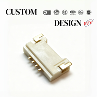 Connecteur fil-circuit imprimé WF PH1.25 pas de 1,25 mm, ultra-mince, à angle droit, entrée latérale SMT, écologique, type Wafer Socket pour carte PCB