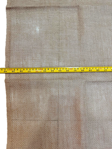 Rouleau de tissu en toile de jute naturelle, 100% biodégradable, pour sacs, emballages, agriculture, artisanat, décoration - Product Image 2