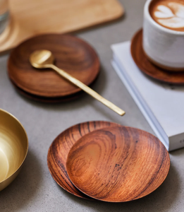 Wood Coaster Table Decorative Table Accessory Household Crafts Wood Coaster At Lowest Price - Product Image 4