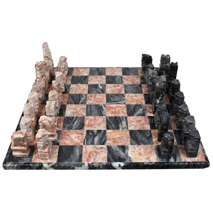 Handmade <b>Wooden</b> & Resin <b>Chess</b> <b>Set</b> for Children-Foldable Design Various Colors Available From India - Product Image 4