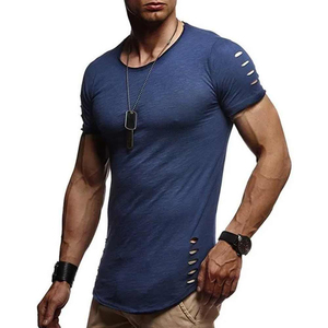 Camiseta de Alta Visibilidad para Hombre, 100% Algodón, Estilo Informal, Ecológica, Corte Regular, Cuello Extendido, Personalizable, para Verano - Product Image 1