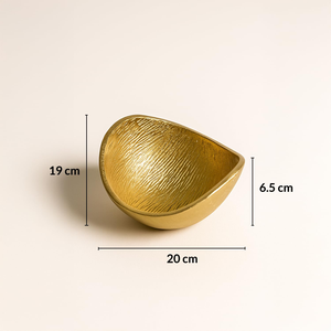 Bol décoratif en laiton avec finition brillante pour la décoration intérieure, élégant bol en laiton poli pour la décoration de table de salon et centre de table - Product Image 3