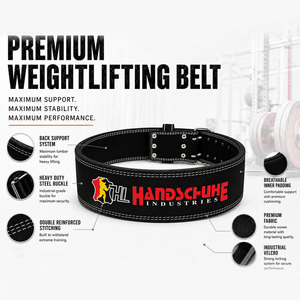 Ceinture de musculation avec système de boucle sécurisé, équipement avancé d'entraînement de force, équipement professionnel de musculation, accessoires de force, ceinture de gym - Product Image 6