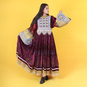 Premium Cotton Ethnic Embroidered Maxi <b>Dress</b> Handmade Custom Design Export Quality Afghani Casual <b>Dresses</b> - Product Image 4