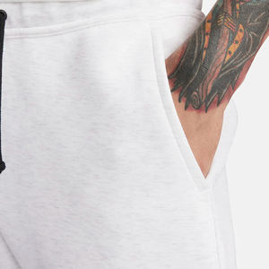 Pantalon de jogging à taille élastique en polaire pour homme, idéal pour l'entraînement sportif en hiver, avec logo personnalisé, longueur intégrale - Product Image 3