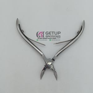 Cortacutículas Eléctrico Plateado de Acero Inoxidable, con Logotipo Personalizado, Herramienta de Belleza para Uñas, Nuevo, para Salón de Belleza, GETUP BROSONS - Product Image 1