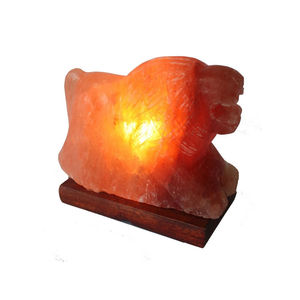 Lampe en forme d'animal en sel rose de l'Himalaya, sculptée, écologique, pierre naturelle, lumière décorative pour la maison, pour la chambre à coucher - Product Image 6