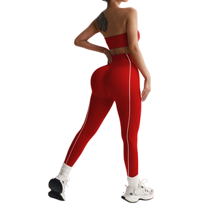 Conjunto Deportivo OEM Premium Naked Feel de 180g, Spandex/Poliéster, Leggings con Efecto Push-Up, Ropa Deportiva Personalizada con Estampado - Product Image 5
