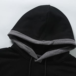 Wholesale Best Design <b>Men</b> Oversized <b>Hoodies</b> Cotton Fleece Custom Made <b>Plain</b> <b>Men</b> Pullover <b>Hoodies</b> In Bulk Quantity - Product Image 4