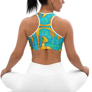 Soutien-gorge de sport respirant UPF 50 personnalisé avec impression de logo sur mesure, idéal pour les clubs, les équipes et les amateurs de plein air - Product Image 5