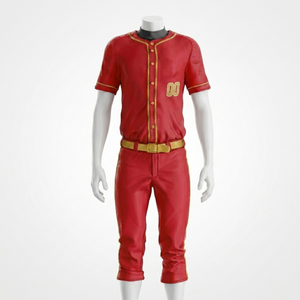 Uniforme de baseball de qualité supérieure, tissu respirant, léger, coupe confortable, idéal pour l'entraînement, les matchs et les équipes. - Product Image 1