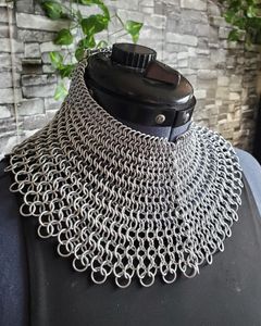 Armure en maille d'acier écologique faite à la main, style médiéval traditionnel, vêtement de protection pour guerriers et cosplay - Product Image 5