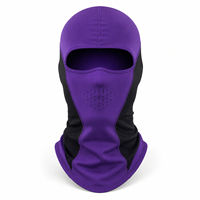 2026 Vente en gros Cagoule confortable pour le cou et le visage, couleurs personnalisées, tricotée rayée, protection faciale sportive respirante pour l'extérieur, en promotion