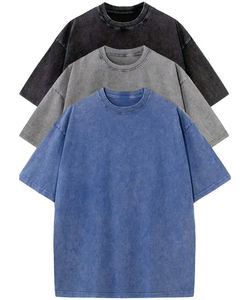 เสื้อยืดผู้ชายลายความทุกข์โลโก้ได้ตามต้องการ - Product Image 1
