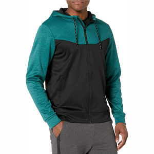 Sweat-shirt à capuche pour homme, imprimé personnalisé, color block, coupe classique, 100% coton French Terry, décontracté, hiver, respirant, long, 380g - Product Image 3