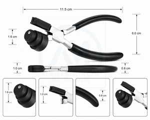 Pince chirurgicale ophtalmique AL MIDA, instrument manuel de soins oculaires, certifié CE, outil chirurgical de classe II, certifié ISO13485, garantie 3 ans - Product Image 4