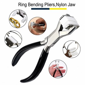 Pince à cintrer les anneaux, mâchoires en nylon, outil professionnel de formage de bijoux pour la mise en taille et la mise en forme des anneaux, artisanat métallique ZetomedPro - Product Image 5