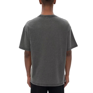 Camisetas para Hombre, Juveniles y Adultos, Moda al por Mayor, Logotipo Personalizado, Casual, 100% Algodón, Secado Rápido, Transpirable, Alta Calidad, Cuello Redondo, OEM Plus - Product Image 4