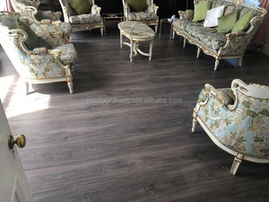 พื้น SPC ลายหินอ่อน หนา 5 มม. แบบประกบ รุ่นโมเดิร์น สำหรับห้องนั่งเล่น ผลิตจาก PVC ทนไฟ กันลื่น กันน้ำ เป็นมิตรกับสิ่งแวดล้อม ลายนูน 3 มิติ - Product Image 3