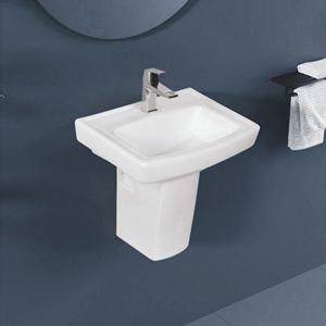 Lavabo de Pared Techno Set con Garantía de 5 Años, Acabado Pintado, Fácil de Limpiar, Caudal de Agua de 0.5 gpm - Product Image 2