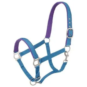 Customized Designed Equestrian Horse Racing Bridle Genuine Leather Horse Nylon <b>Halters</b> Bridle Style Saddles <b>Halters</b> - Product Image 2