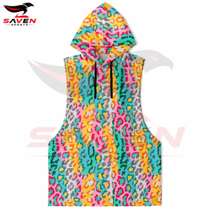 Qualité Supérieure 2026 Design Unique Écologique Avec Logo Personnalisé Vêtements d'extérieur Confortables Produit Premium Vêtements pour Hommes Sans Manches à Capuche - Product Image 3