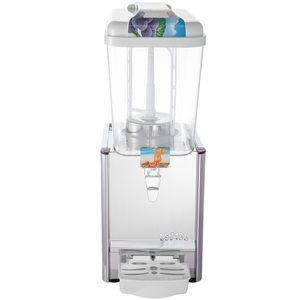 Dispenser per Bevande Commerciale da 4,8 Galloni con 1 Serbatoio in Acciaio Inox di Grado Alimentare da 200W per Bevande Fredde - Product Image 1