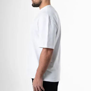 T-shirt Homme Streetwear Cropped Oversize Vintage en Coton Délavé Coupe Boxy Effet Usé - Product Image 4