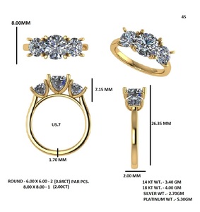 Anillo Redondo Brillante - Product Image 5
