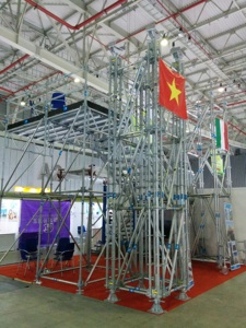 Escalera de Acero Ringlock Estándar con Conexión de Seguridad de 360 Grados, Descuento por Volumen al por Mayor, Soporte Estructural, Carga de 700 Kg - Product Image 5