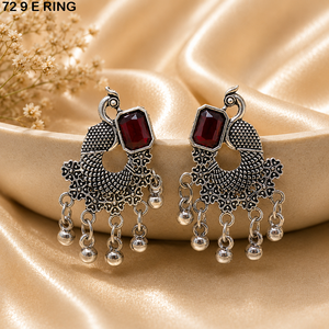 <b>arabic</b> style Artificial Golden jhumka earrings for women in Dubai UAE traditional Golden look jhumka earrings for women in Oman - Product Image 3