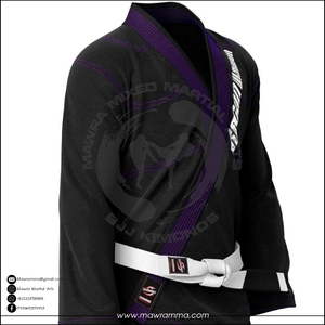 ชุดยิวยิตสูบราซิล Mawra Custom BJJ Kimono แบบซับลิเมชั่น ผ้าฝ้าย 100% ทอลายเพิร์ลวีฟ คุณภาพพรีเมียม ผลิตในประเทศปากีสถาน - Product Image 4