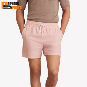 Short de surf pour homme personnalisé, 1 pièce, sans bretelles, avec logo sur le devant, en polyester écologique, avec poches - Product Image 3