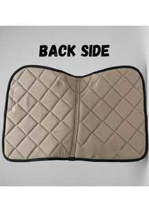 Premium Quilted English Horse Saddle Pad - Breathable Cotton Equestrian Saddle Cloth for Jumping & All-Purpose Riding - Product Image 6