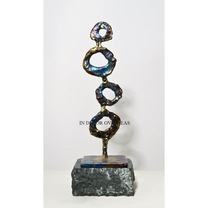 Sculpture décorative vintage rustique de designer, au look attrayant, de haute qualité, en métal, pour la maison et l'hôtel, pour le salon. - Product Image 3