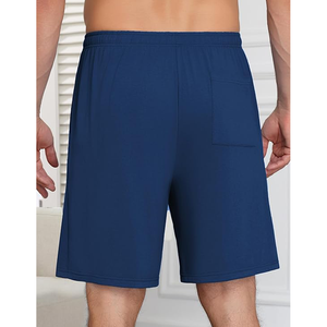 Shorts de sport pour hommes, tissu léger et respirant, pour la salle de sport, la course à pied, le fitness, coupe athlétique confortable, taille élastique - Product Image 2