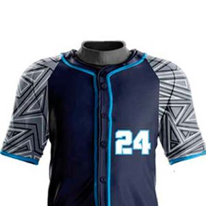 Uniforme de béisbol y softball transpirable personalizado para hombre con logotipo de equipo impreso conjunto de ropa deportiva tela de rendimiento corte Atlético - Product Image 5