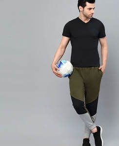 Men's Joggers 100% Cotton Sweatpants <b>Drawstring</b> Sportswear Track Pants Casual Mid Waist Flat Design Sweatpants Man <b>Trouser</b> - Product Image 5