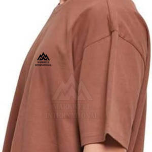 T-shirts surdimensionnés personnalisés pour hommes, coupe ample, imprimés, 100% coton, qualité supérieure, créez votre propre design - Product Image 5