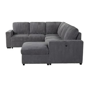 Divano Letto Sezionale Estraibile Melody Grey - Product Image 2