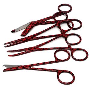 Ensemble de ciseaux à ongles colorés à motif de patte, lames tranchantes en acier inoxydable, manche rond, outils multifonctionnels pour le soin des ongles pour adultes - Product Image 5