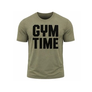 T-shirt de sport pour homme, respirant et anti-transpiration, extensible, pour entraînement et fitness, vêtements de sport personnalisables, fournisseur d'articles de fitness - Product Image 1