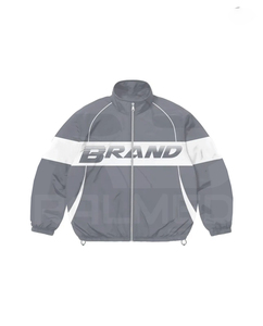 Trending Design Windbreaker <b>Tracksuit</b> Jacket and Short Set Drawstring 100% Nylon Windproof Oversized <b>Tracksuit</b> For Men's - Product Image 5