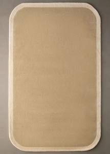 Tapis tissé à la main de dernière génération en vert, blanc cassé, rouge brun et rouille, tapis en laine personnalisable pour salon - Product Image 5