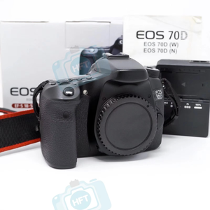 กล้องดิจิตอล HFT Professional EOS 70D DSLR พร้อมเซ็นเซอร์ CMOS การ์ด SD วิดีโอ Full HD กล้องราคาประหยัด - Product Image 5